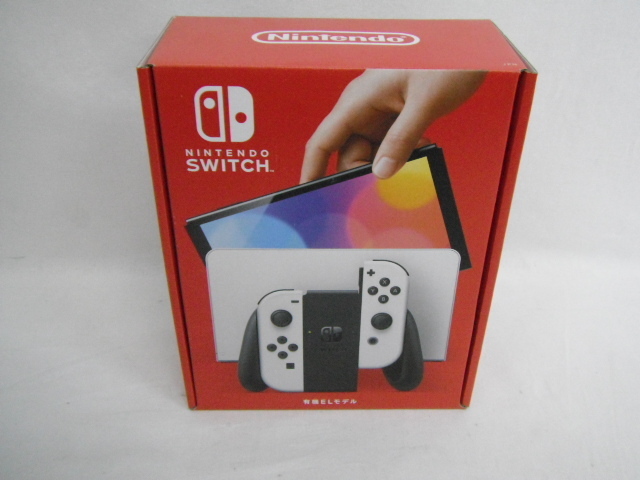 4-3〔新品未使用品〕任天堂 Nintendo Switch 有機ELモデル ホワイト