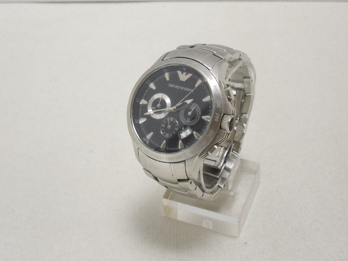 安い販売 美品 エンポリオアルマーニ AR-11054 シェル文字盤 腕時計