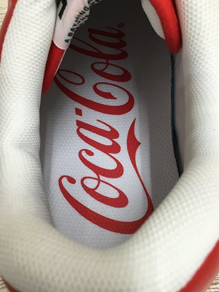 149BH A BATHING APE BAPE STA Coca Cola エイプ ベイプスタ コカコーラ スニーカー 27.5cm【中古・美品】