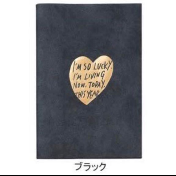  new goods * regular price 1404 jpy A6 notebook Note literary creation book@. book cover .* attaching remove possible MARK\'S Mark s black color memo pad gold . pushed . Heart week 2018 year ske Jules .