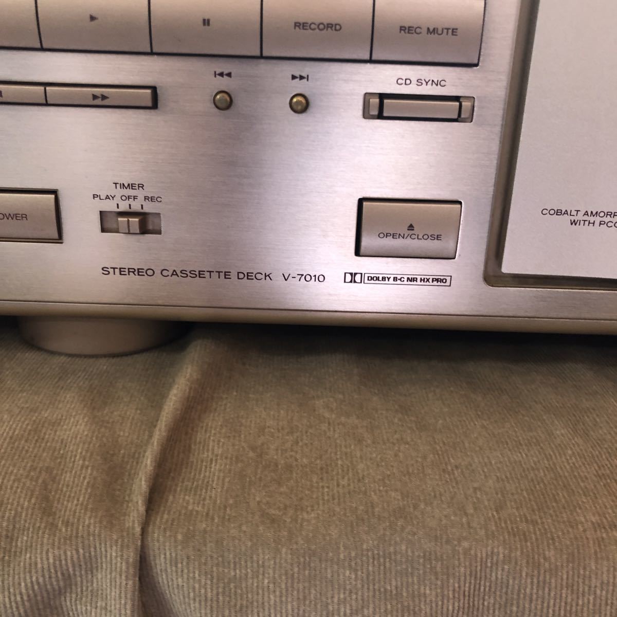 ティアック カセットデッキ v-7010 | smpn2pemalang.sch.id