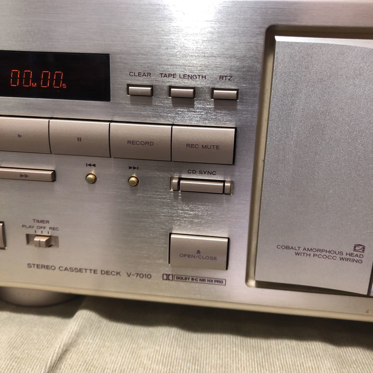 ティアック カセットデッキ v-7010 | smpn2pemalang.sch.id