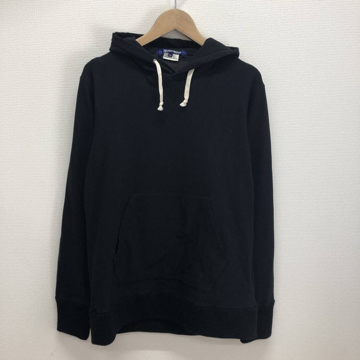 JUNYA WATANABE MAN ジュンヤワタナベマン COMME des GARCONS コムデギャルソン エルボーパッチプルオーバーパーカー フーディ M 10095282