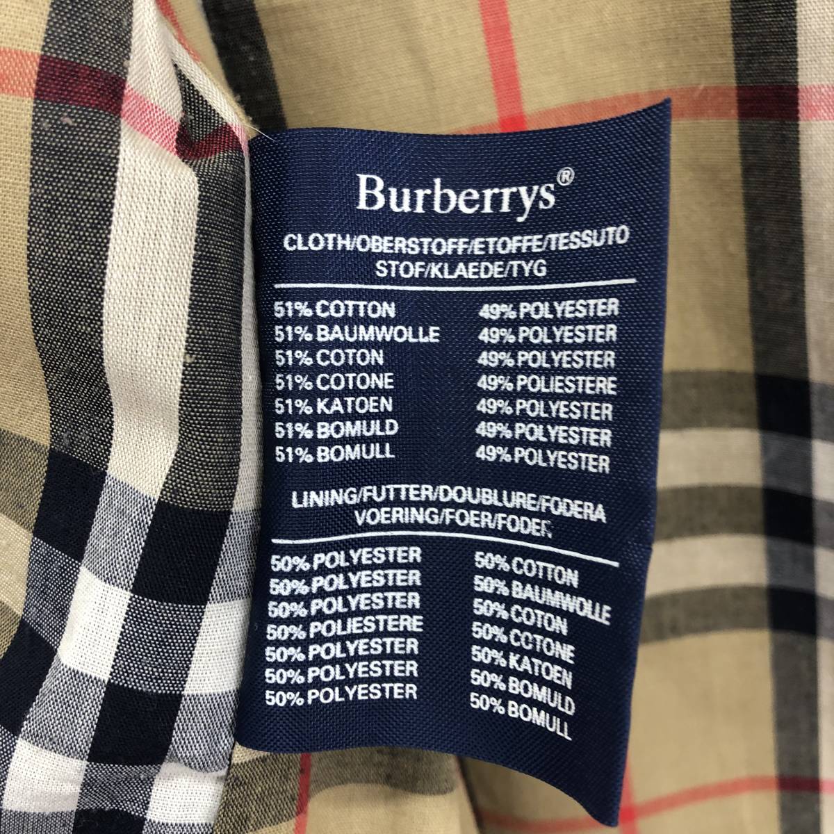 Burberry's バーバリーズ ブロード ステンカラーコート Vintage