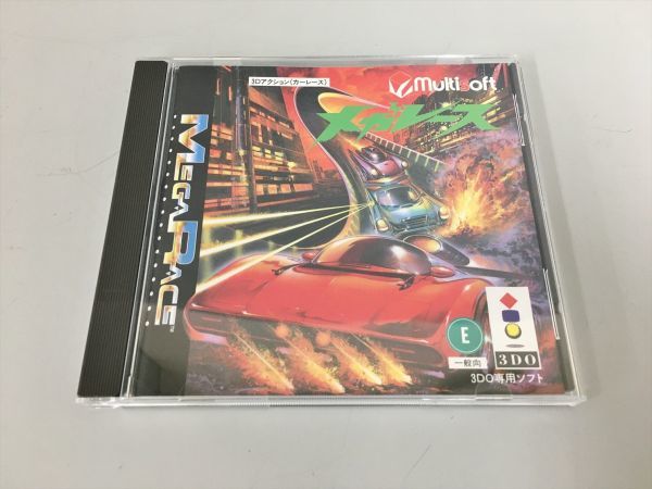 ゲームソフト メガレース 3DOシステム専用 2204BKO172_画像1