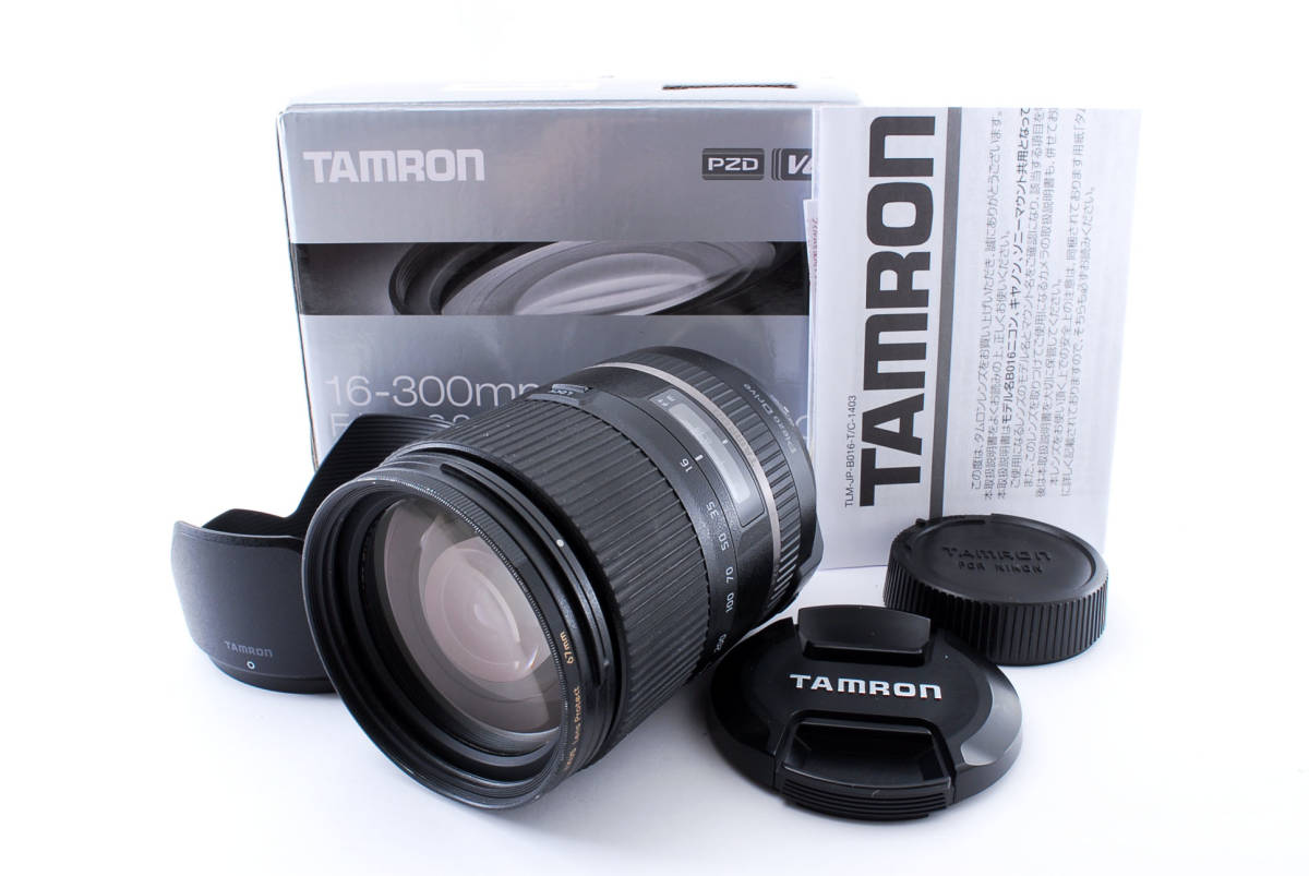 Tamron PZD Di II 16-300mm F3.5-6.3 レンズ-