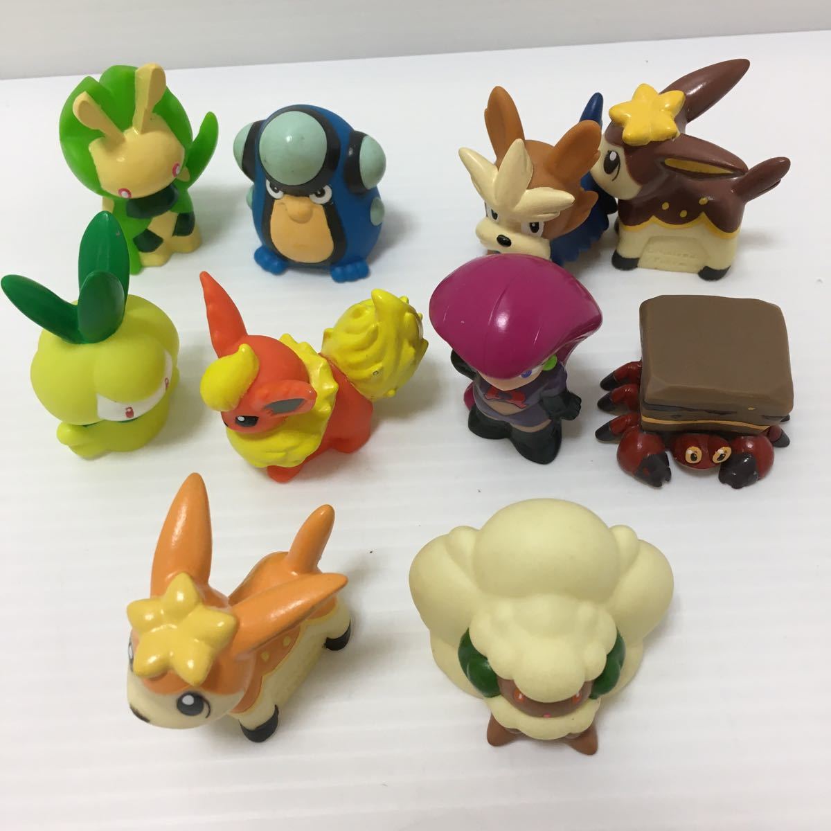 1円スタート　中古品 77個　ポケットモンスター ポケモン 指人形 ソフビ まとめ セット 大量　ジャンク品_画像5