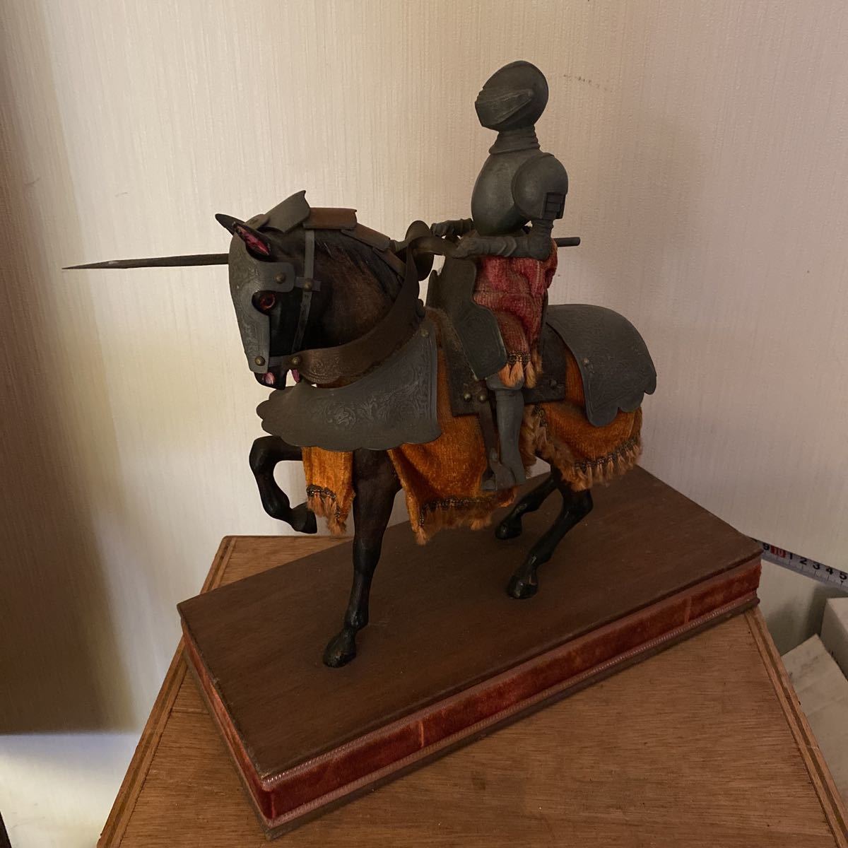 騎馬隊 鎧 鎧馬 置物 レトロ物 古い 馬 仮面 東洋 騎馬隊 鎧 鎧馬 置物 レトロ物 古い 馬 仮面 東洋