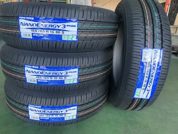 185 65R15 TOYO NANOENERGY 3PLUSサマータイヤ