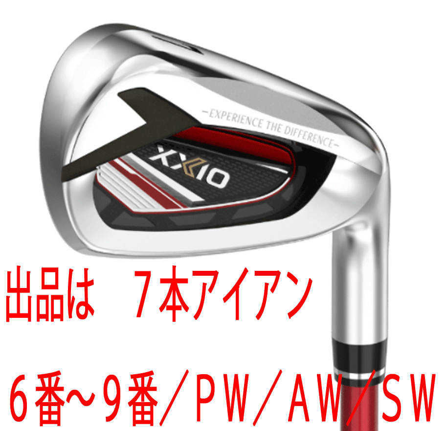 お気にいる 新品□ダンロップ□2021.12□ゼクシオ12□7本アイアン□6