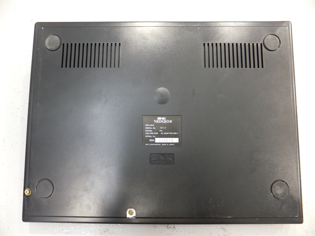 ◇ジャンク NEO GEO 本体 NEO-O 箱・説明書・コントローラー・AC