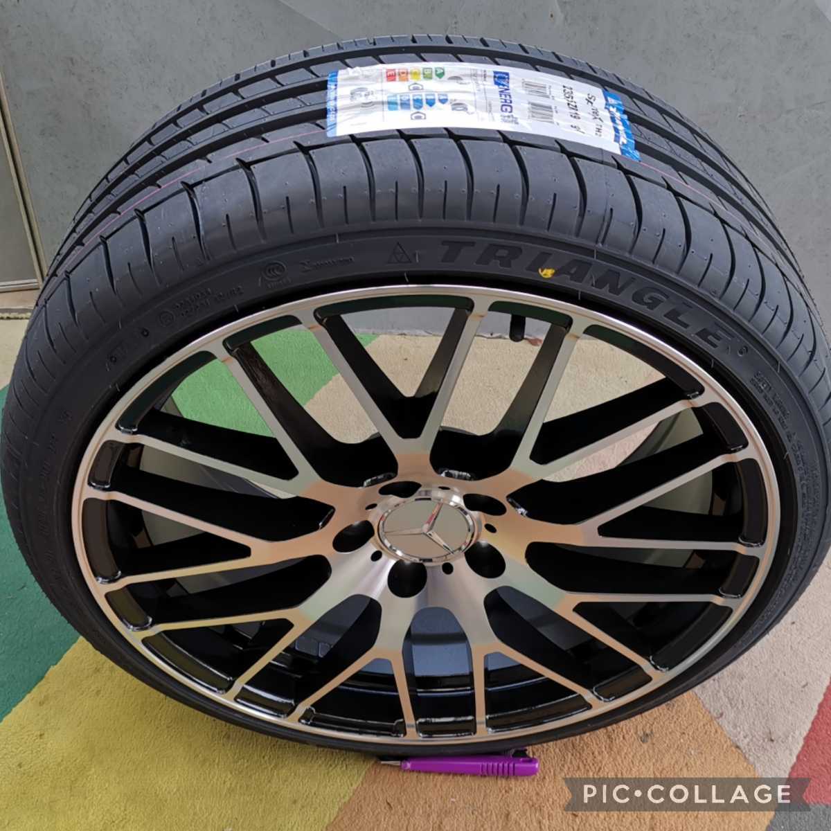 がないか ベンツ 19インチ タイヤとホイール付きの通販 by 斎藤's shop