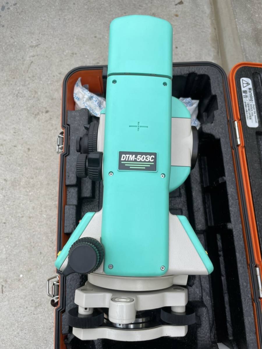 ニコン トータルステーション 光波 DTMー503C 通信OK ニコン トータルステーション 光波 DTMー503C 通信OK