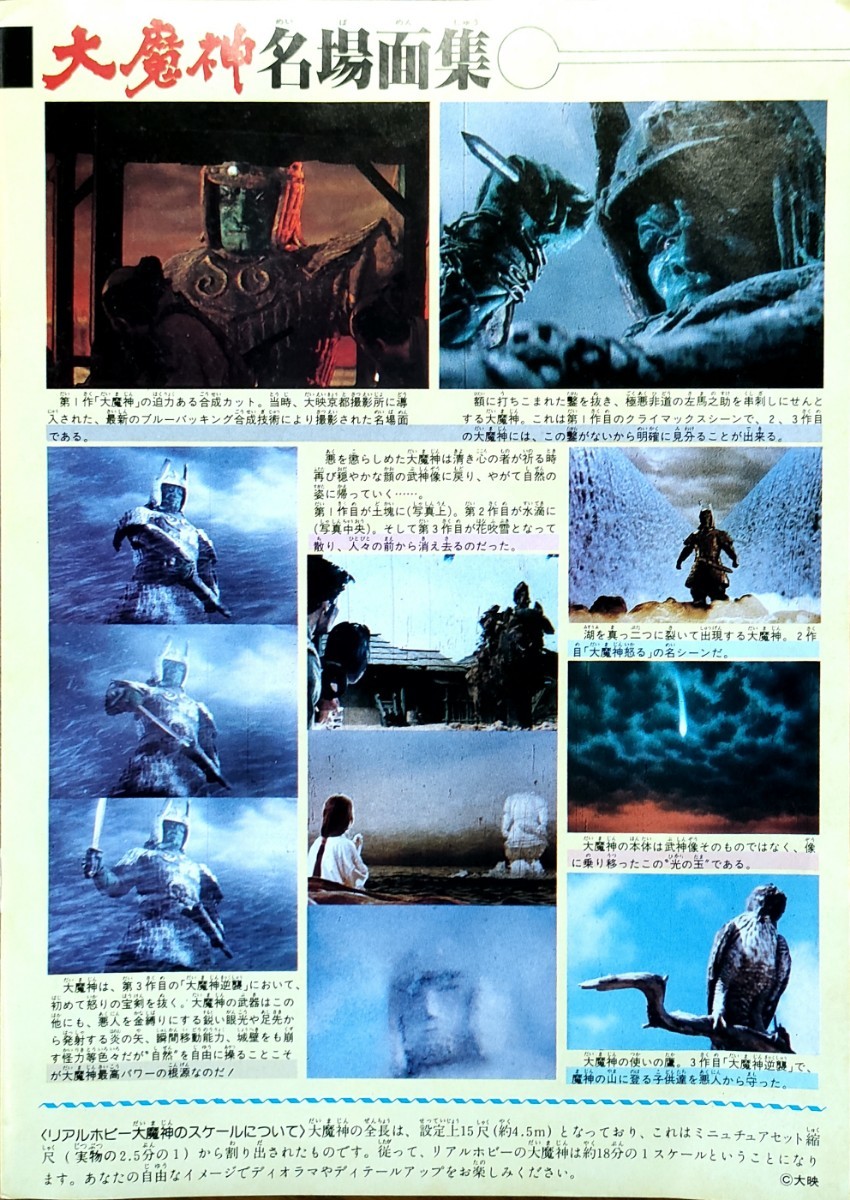 1/18 バンダイ 正義の巨神 大魔神 リアル ホビーシリーズ No 4