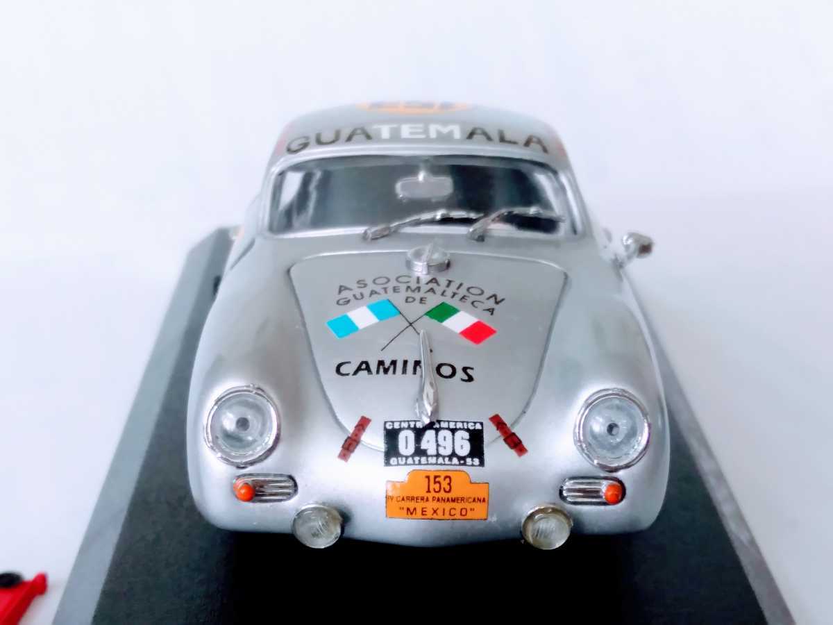 レアもの、　ポルシェ ３５６ A カレラ シルバー　19５３年式DetailCars１/43　フィギュアは付属しません。_画像3