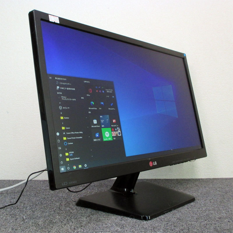 中古 ワイド液晶モニター ★ LG 22EN33 21.5インチワイド液晶 解像度：1920×1080 DVI/VGA_画像2