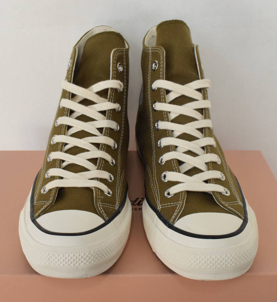 CONVERSE ADDICT CHUCK TAYLOR CANVAS HI コンバース アディクト チャックテイラー ハイ OLIVE 27cm_画像3