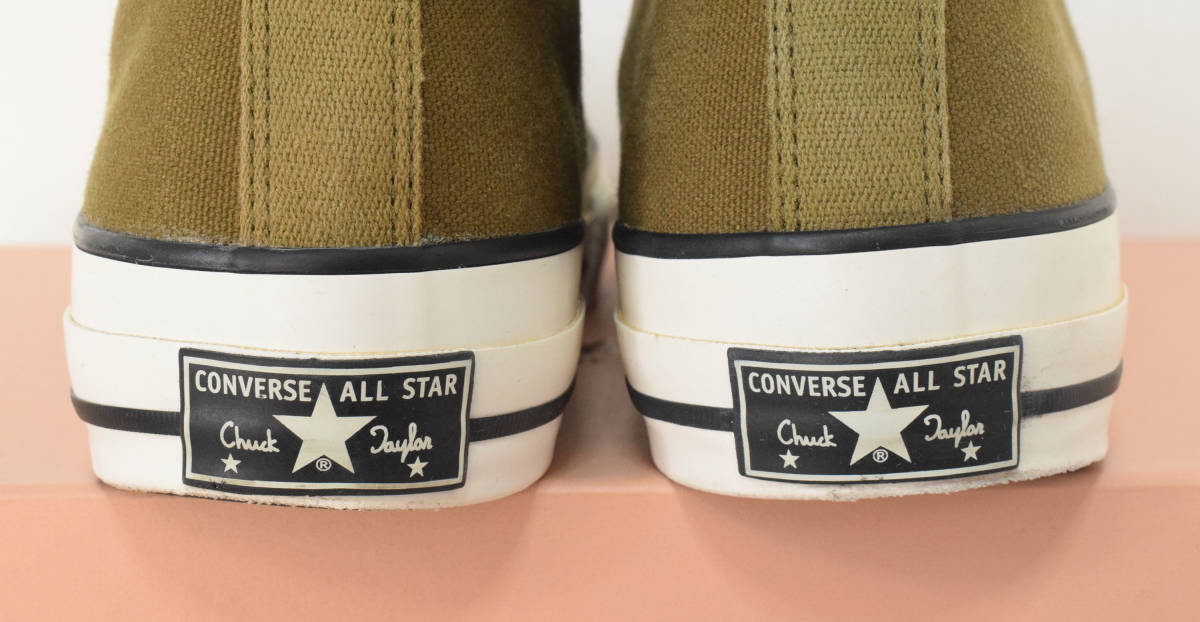 CONVERSE ADDICT CHUCK TAYLOR CANVAS HI コンバース アディクト チャックテイラー ハイ OLIVE 27cm_画像5