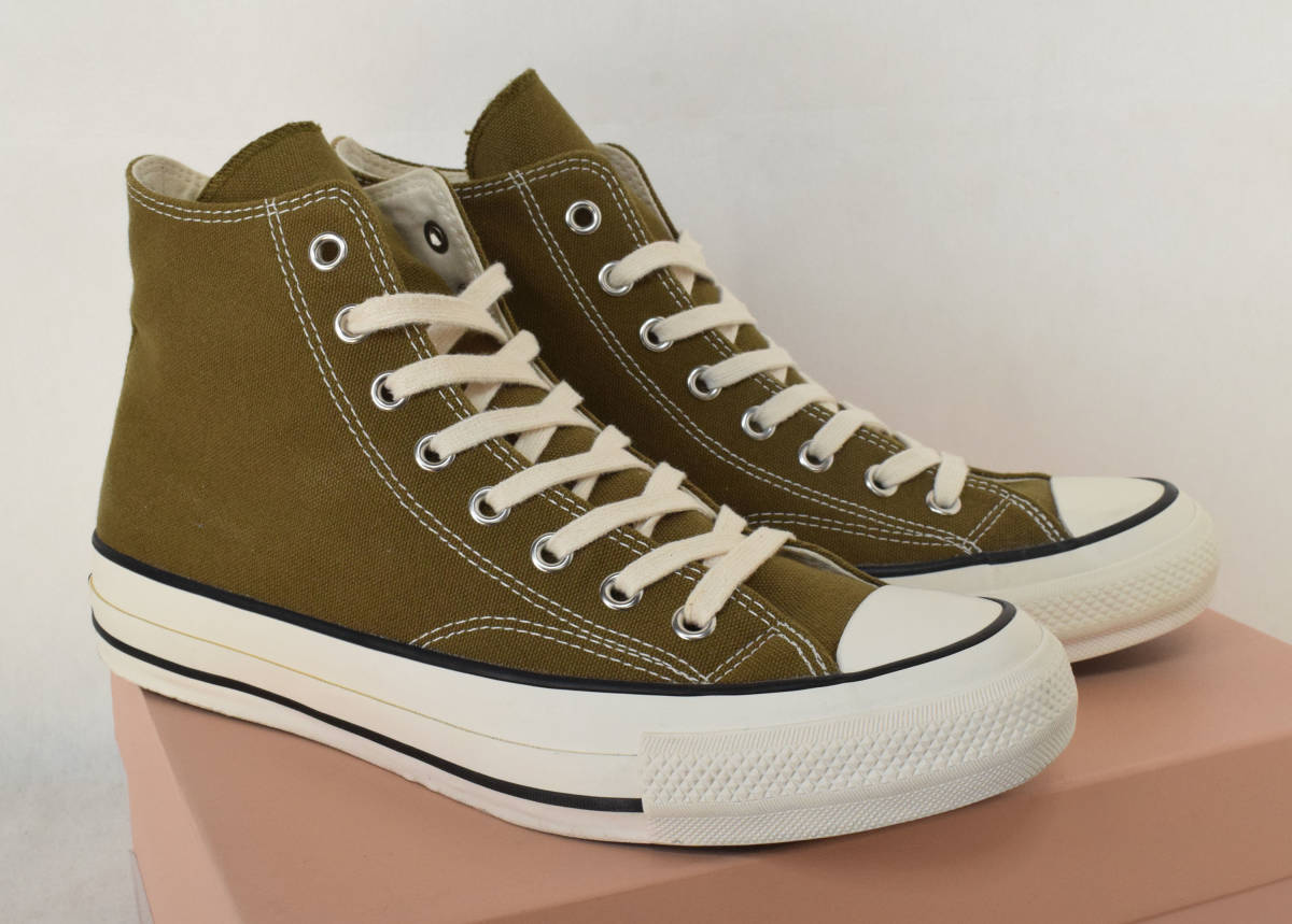 CONVERSE ADDICT CHUCK TAYLOR CANVAS HI コンバース アディクト チャックテイラー ハイ OLIVE 27cm_画像2