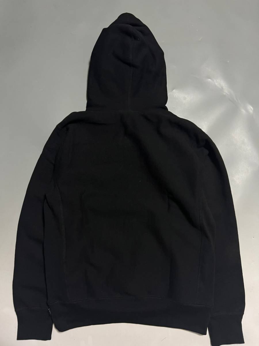 未使用品 17AW Supreme Box Logo Hooded Sweatshirt Black シュプリーム ボックスロゴ プルオーバー パーカー S_画像2