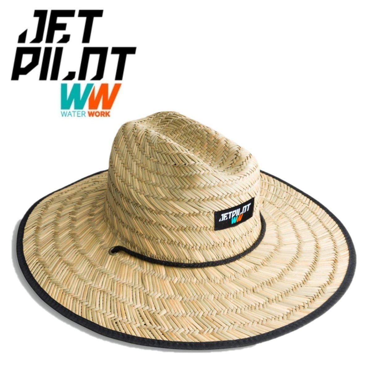 ジェットパイロット JETPILOT 2022 麦わら帽子 ワークメイト ストロー ハット JPW30 L/XL（58cm）帽子 マリン ビーチ ワークウェア 日よけ_画像1