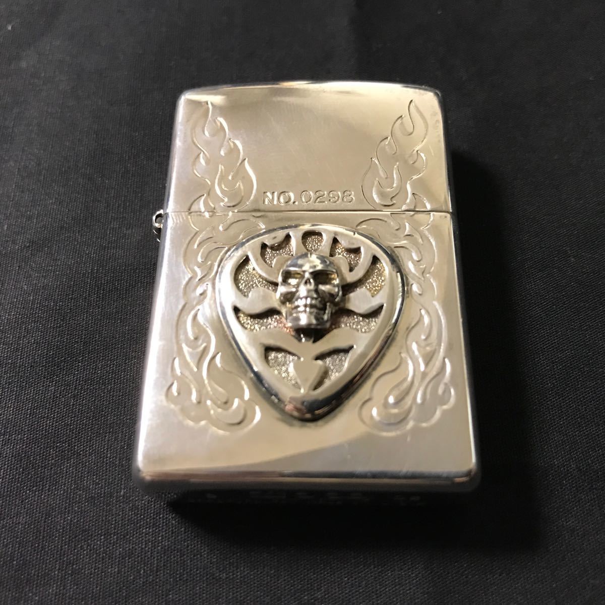 Zippo スカル ドクロ オイルライター