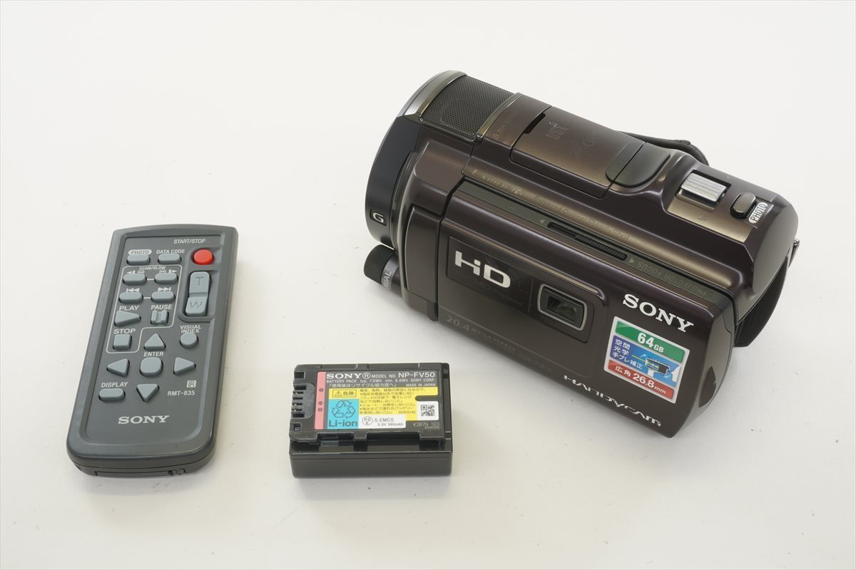 時間指定不可 非常に良い SONY ビデオカメラ HANDYCAM PJ630V 光学12倍
