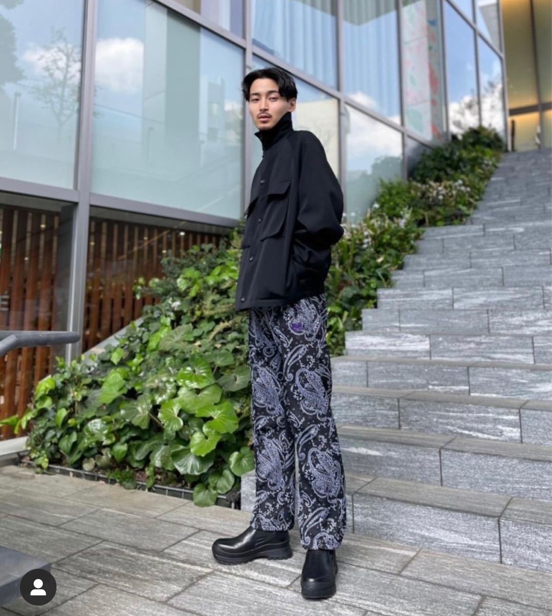 値下げ不可 needles 22ss track Pants STUDIOUS 別注 総柄 値下げ不可 needles 22ss track Pants STUDIOUS 別注 総柄