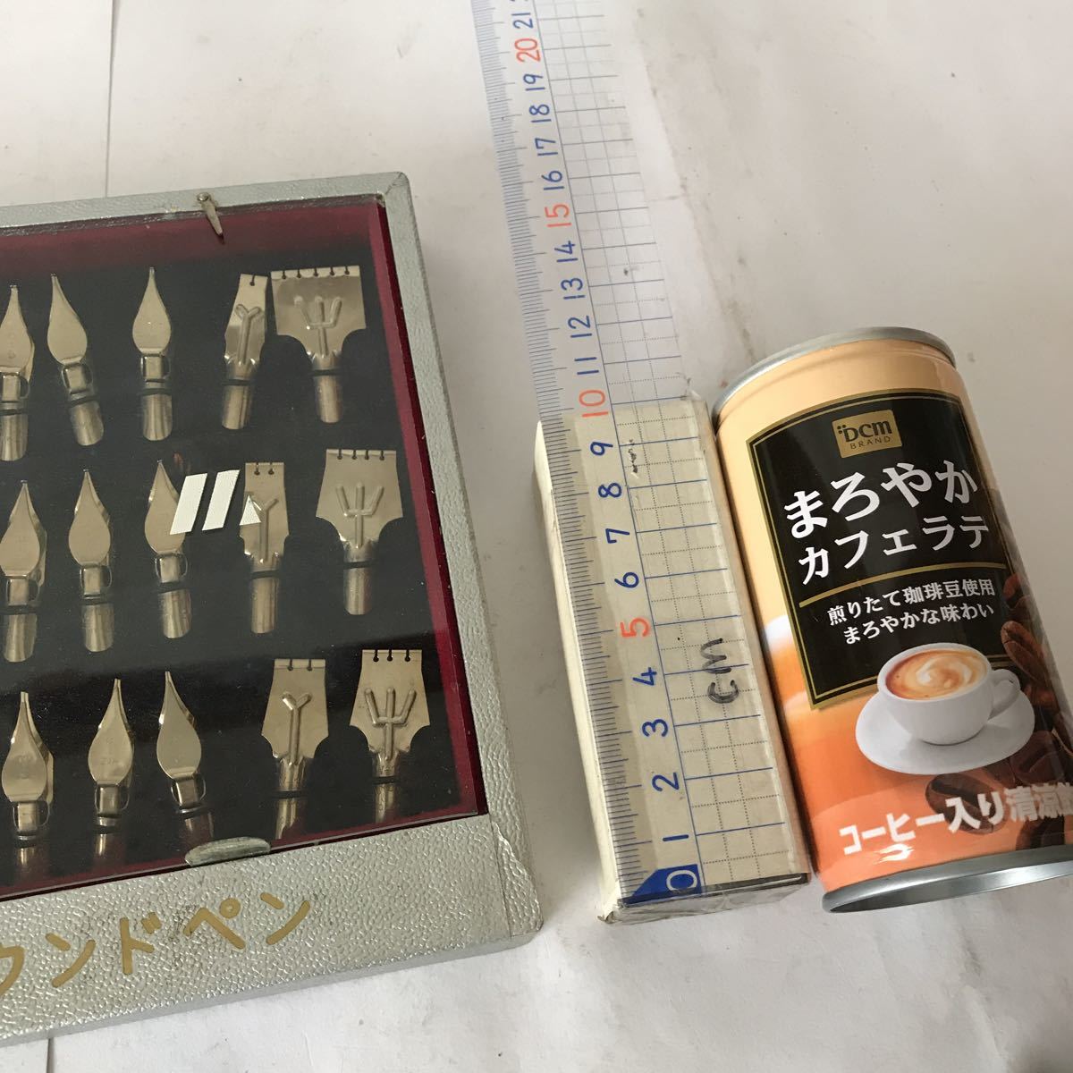 ラウンドペン　NIKKO 昭和レトロ　文房具　筆記用具（検索用　Gペン　万年筆　サンプル　カリグラフィー）_画像10