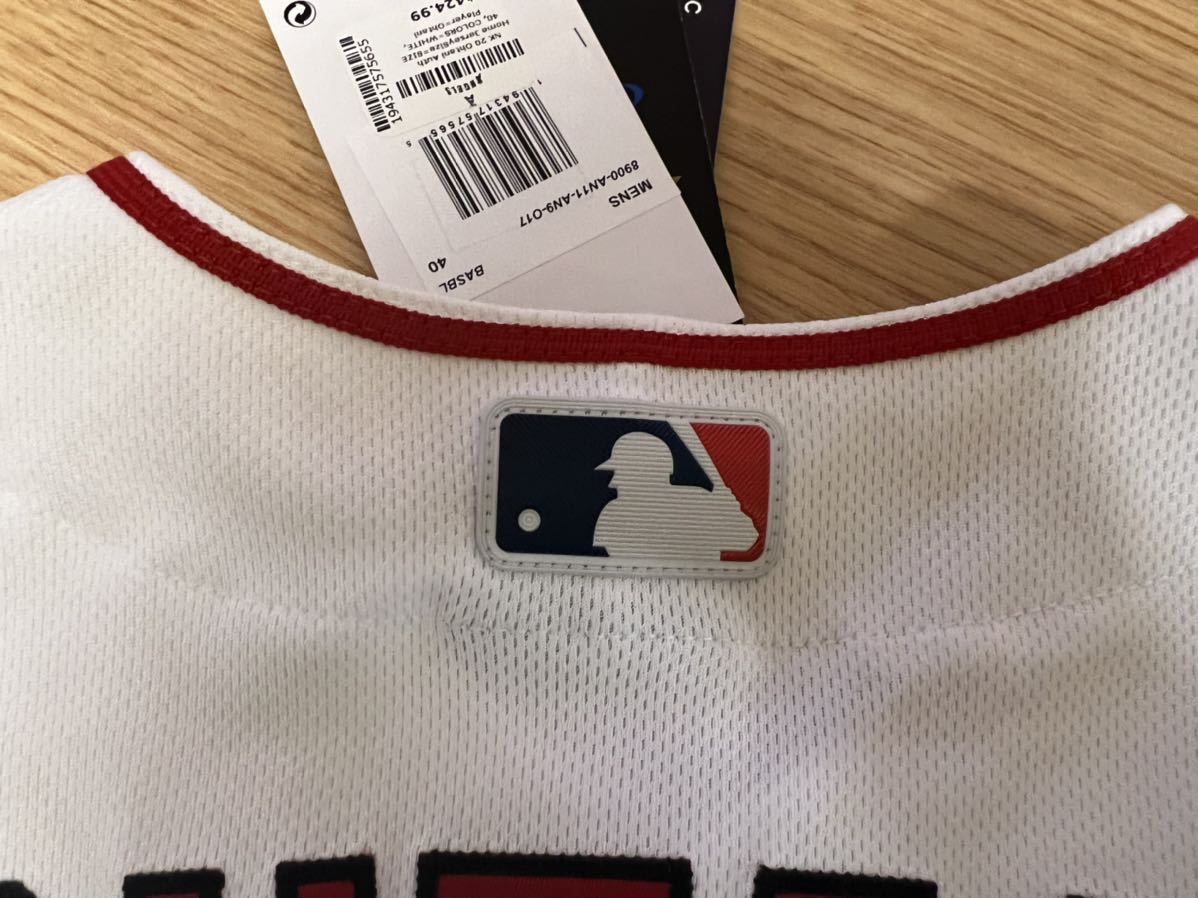 大谷翔平 エンゼルス MLB公式オーセンティックユニフォーム 正規 大谷翔平 エンゼルス MLB公式オーセンティックユニフォーム 正規