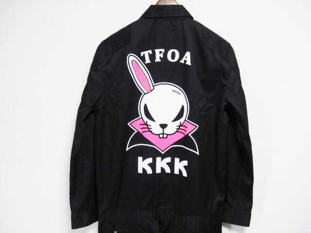 未使用 CROWS × WORST KKK TFOA 武装戦線 デスラビット つなぎ Lサイズ 姫川敬 BSF バイクショップ藤木_画像6