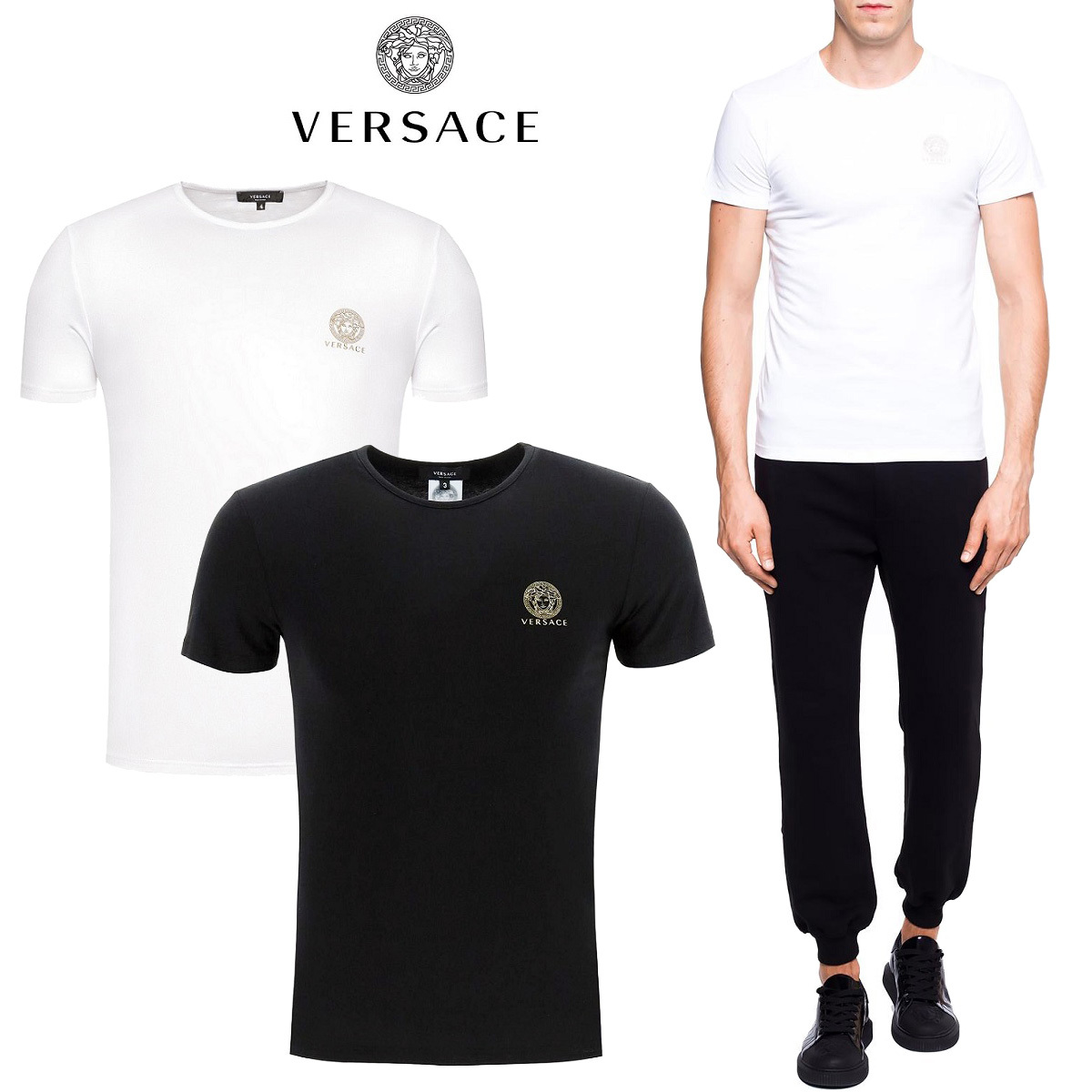 高級品市場 送料無料 12 VERSACE ヴェルサーチ AU10193A232741
