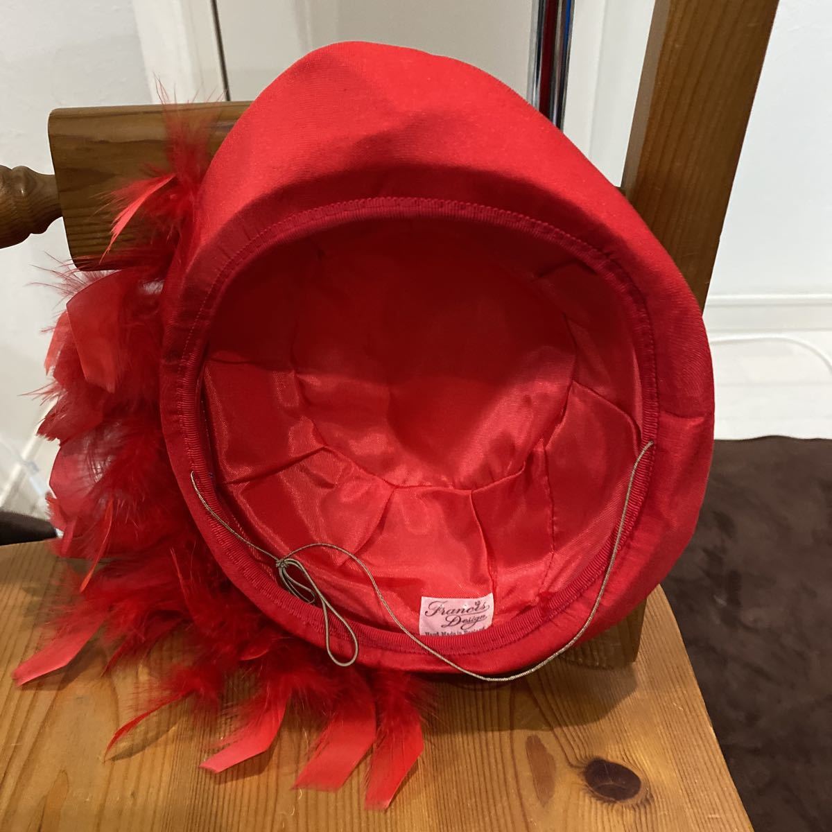 ヘッドドレス レッド 羽根 帽子 イギリス アンティーク ヨーロッパ ヴィンテージ ヴィクトリア コスプレ ベレー帽 売買されたオークション情報 Yahooの商品情報をアーカイブ公開 オークファン Aucfan Com