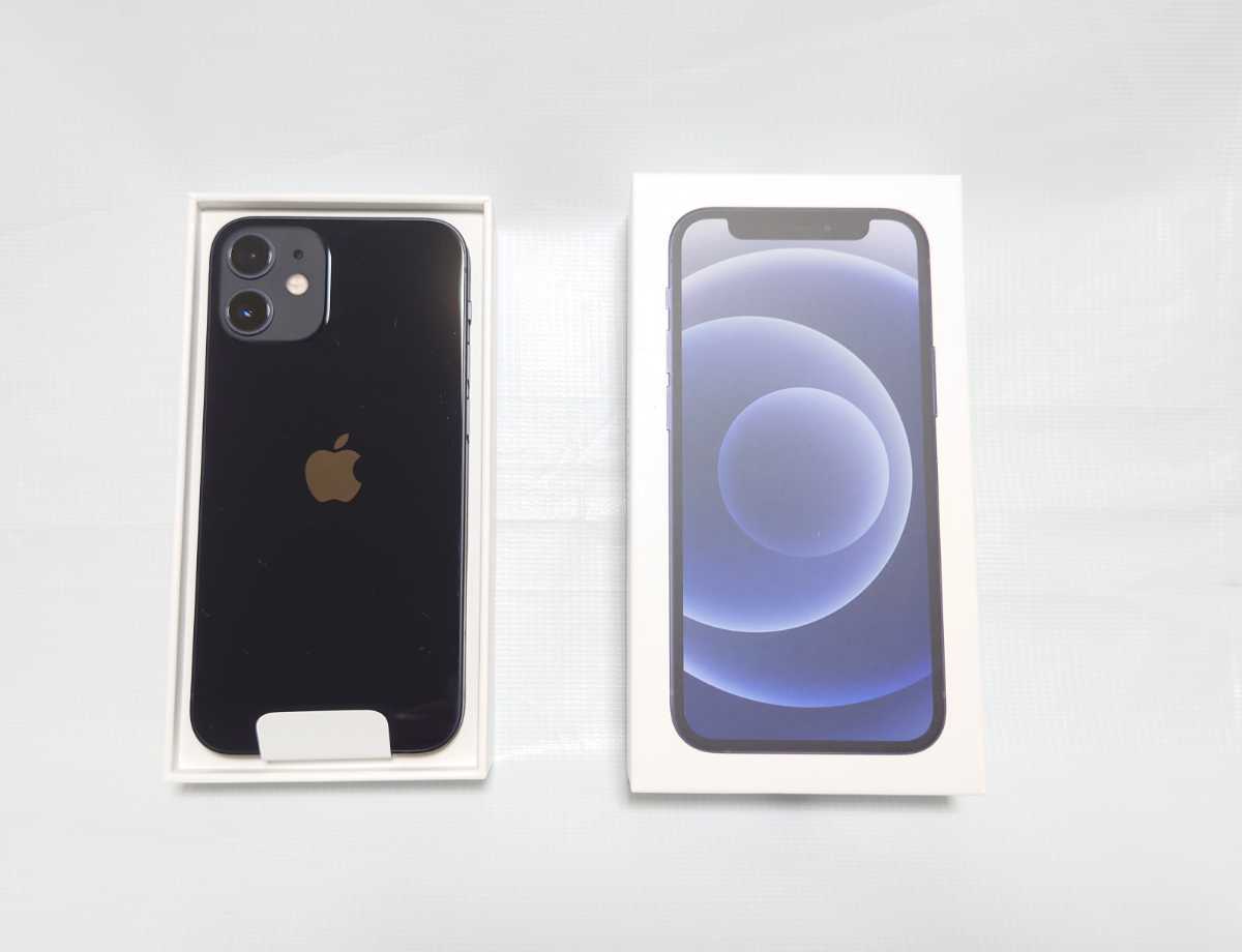 iPhone12mini 256GB ブラック Apple SIMフリーモデル【新品同等品