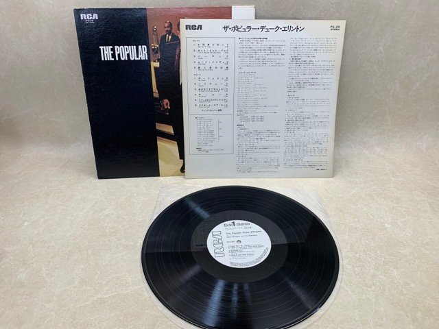 中古LP見本盤　ザ・ポピュラー・デューク・エリントン　PG-29　白ラベル　CIE886_画像4