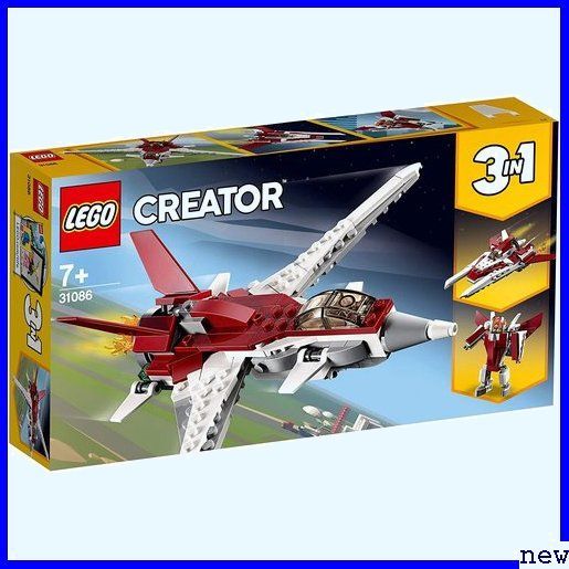 新品送料無料■ レゴ 男の子 女の子 おもちゃ ブロック 31086 スーパージェット機 クリエイター LEGO 454_画像9