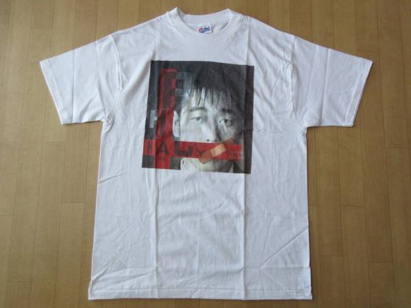 90's 非売品 槇原敬之 PHARMACY フォト Tシャツ L 白 マッキー ファーマシー SPY 2つの願い LIVE TOUR ART 芸術 Hanes BEEFY-T MADE IN USA_非売品・PHARMACY・フォト・Tシャツ前面