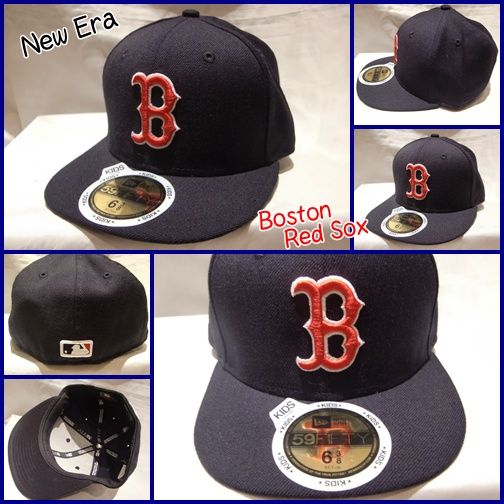 MLB　ニューエラ　NEW ERA　子供用　キャップ　帽子　ボストン　レッドソックス　野球　男の子　輸入　アメリカ　プレゼント　52cm_画像1