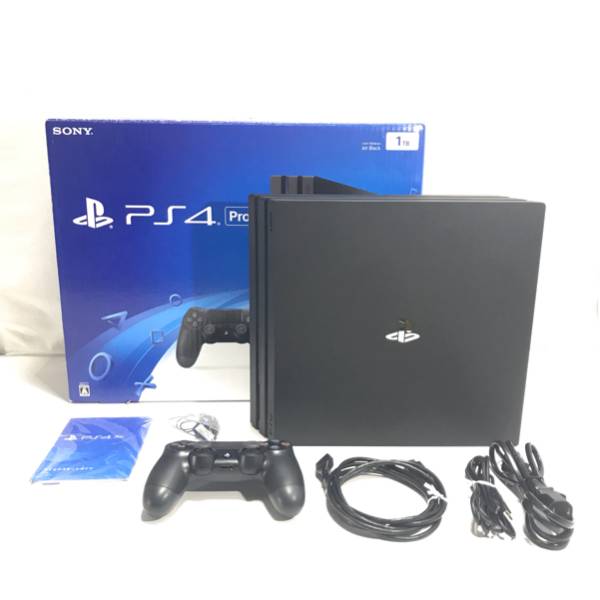 2 PlayStation4 Pro PS4 CUH-7000 1TB ジェッ