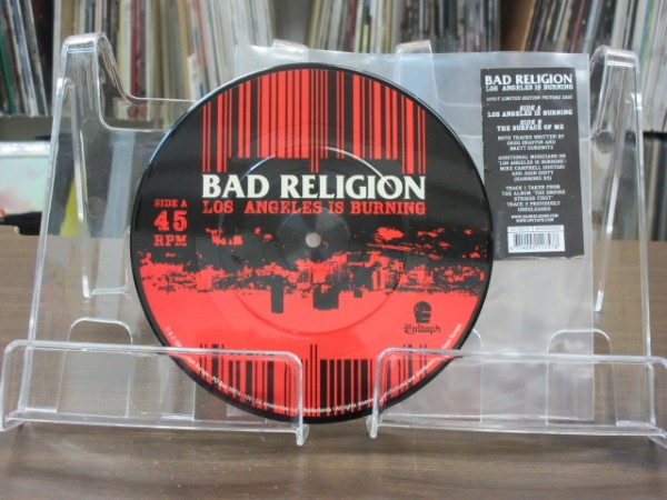 7e/ピクチャー盤/Bad Religion(バッド・レリジョン)/限定盤「Los Angeles Is Burning」/メロコア,エモ_画像1