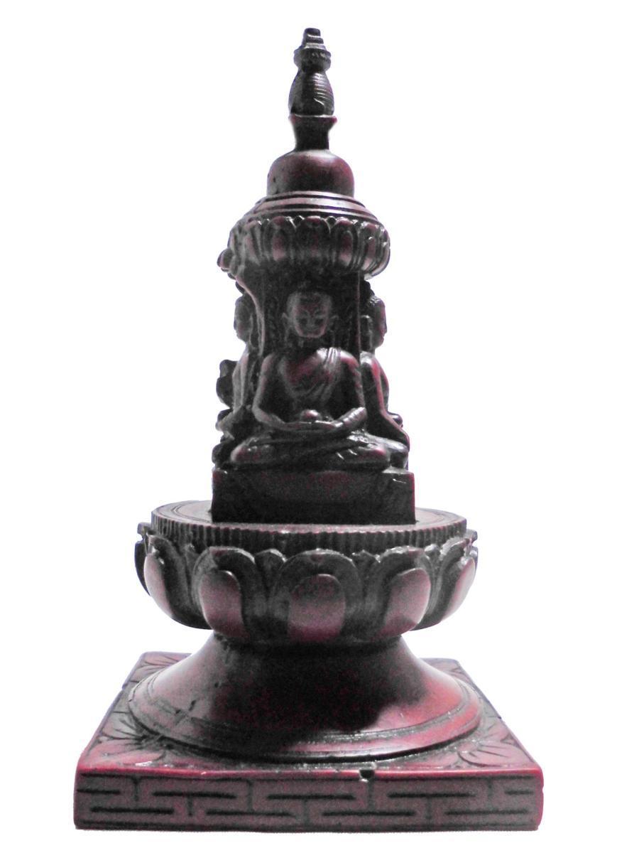 ■☆アジアン雑貨 ネパール仏像 ストゥーパ 仏塔（BUTO-5）_画像1