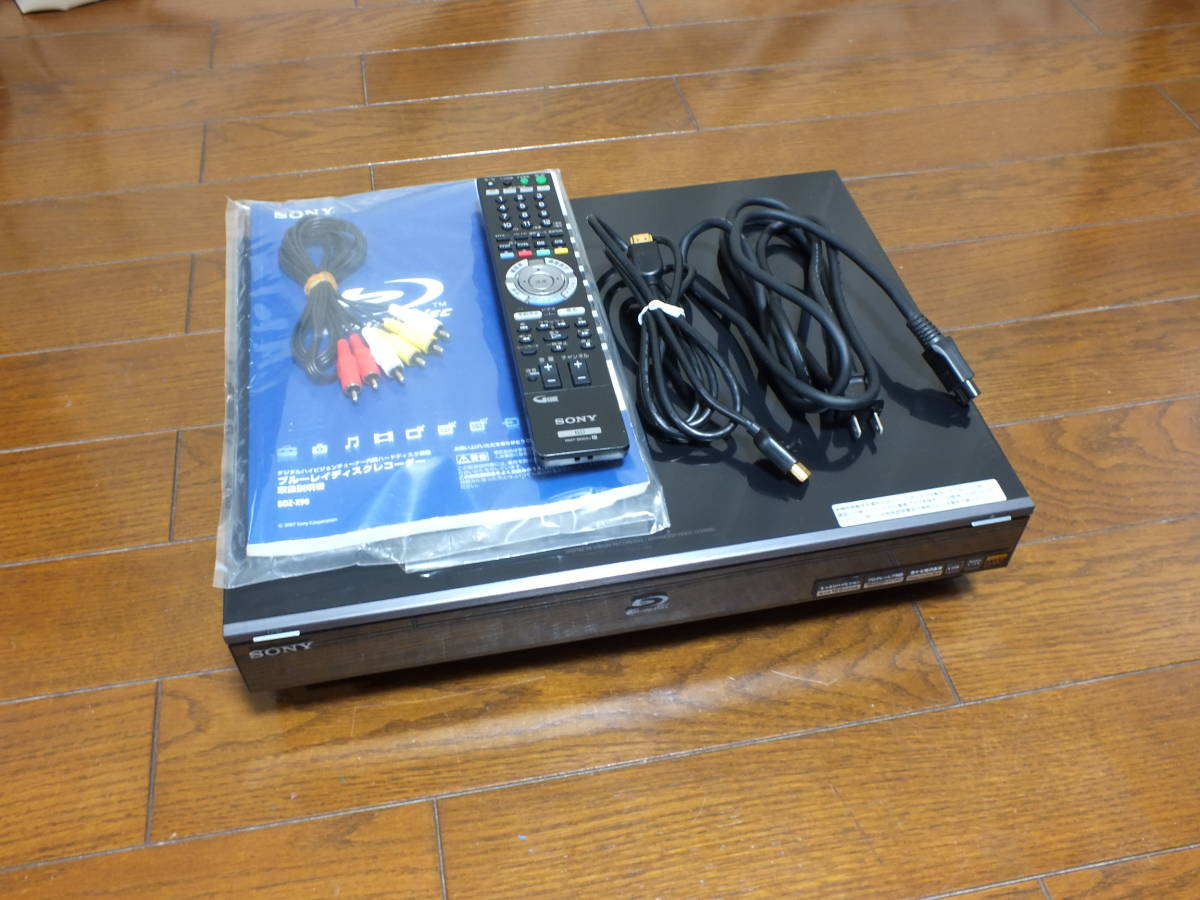 送関込 SONY 500GB 2チューナー ブルーレイレコーダー BDZ-X90 通販
