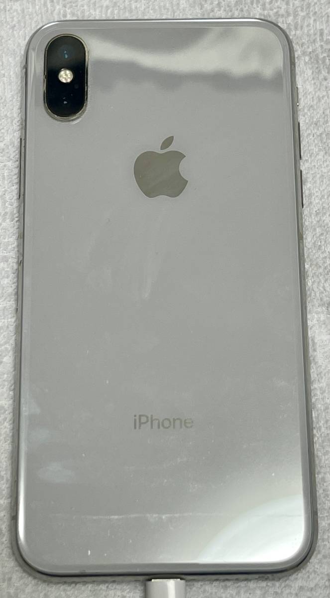 iPhone X Silver 256 GB au
