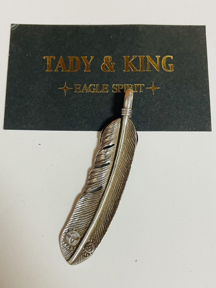 tady&king タディアンドキング タディ&キング 上銀ハート特大フェザー