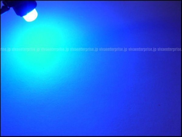 LEDバルブ T4.7 12V メーター球 広角 エアコンランプ 青 2個セット (269) メール便/22_画像3