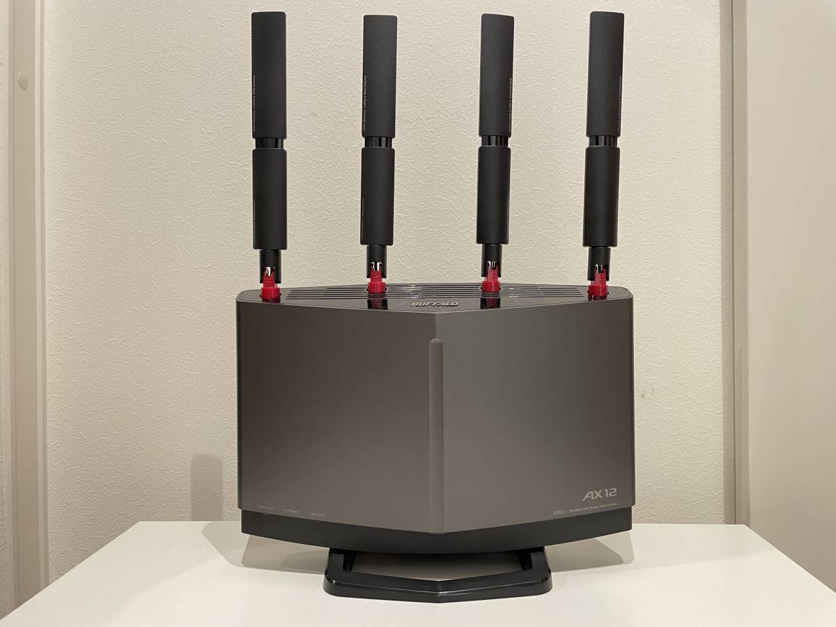 送料無料・匿名配送】美品 BUFFALO WXR-5950AX12 無線LANルーター