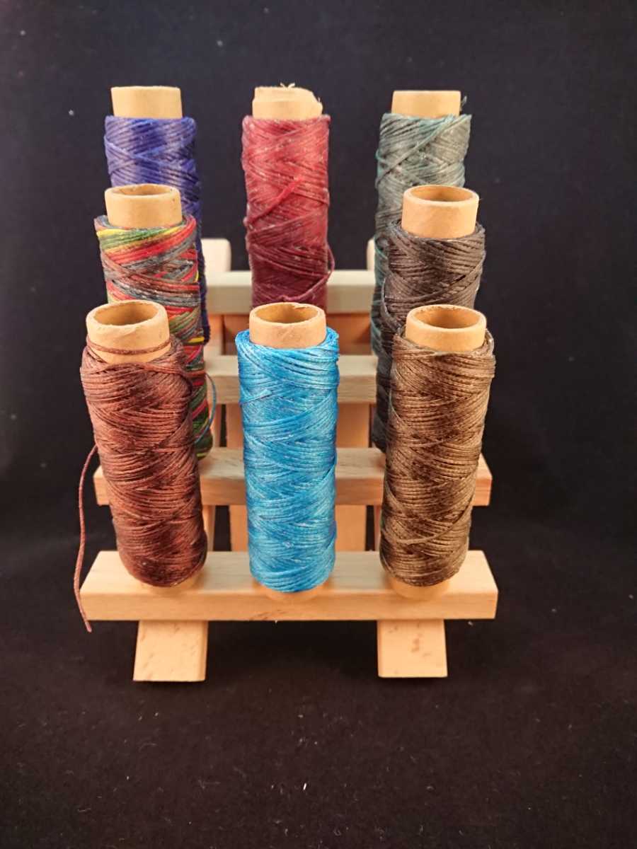 レザークラフト 手縫い糸スタンド_画像2