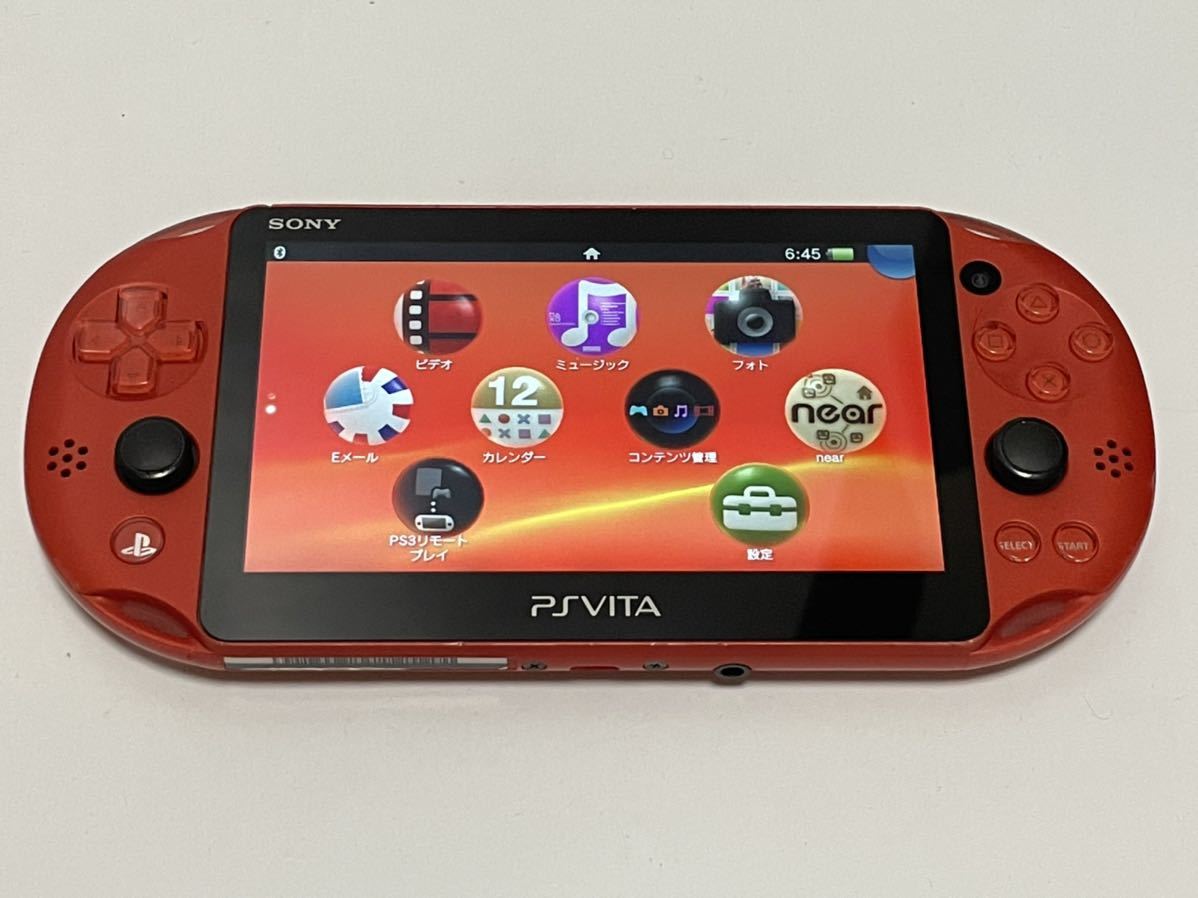 ジャンク】SONY ソニー PlayStation Vita Wi-Fiモデル PCH-2000 本体