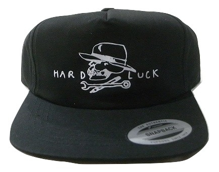 JB即決 HARDLUCK ハードラック ロゴプリント SNAPBACK スナップバックキャップ CAP BLACK 黒 ブラック　新品 DRIVEN JASON JESSEE GONZ_画像1