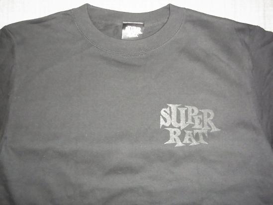 JB即決★ SUPER RAT　スーパーラット Tシャツ ジムフィリップス ブラックアウト 黒x黒　Lサイズ　新品 PPS JIM PHILLIPS SANTA CRUZ_画像3